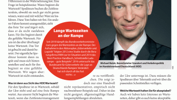 Woran hakt es an den Handels-Rampen?