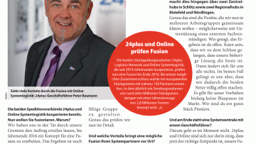 Warum wollen Sie mit Online fusionieren?