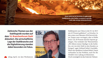 Es brodelt in der Stahllogistik
