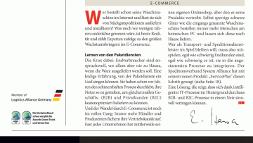E-Commerce: Editorial: Privatkunden-Zustellung - Spediteure müssen mitspielen