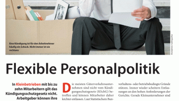 Flexible Personalpolitik