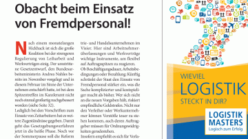 Leiharbeit und Werkverträge: Obacht beim Einsatz von Fremdpersonal!