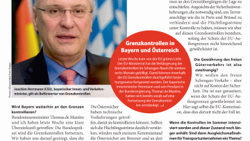 Ist der freie Güterverkehr für Sie zweitrangig?