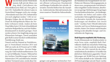 LNG im Lkw in nächster Zeit kein Thema