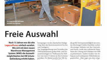 Freie Auswahl