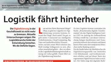 Logistik fährt hinterher