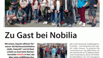 Zu Gast bei Nobilia