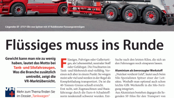 Flüssiges muss ins Runde