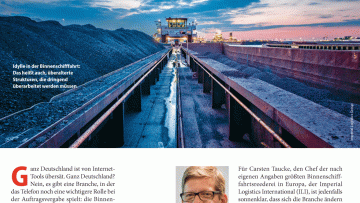 Revolution in der Binnenschifffahrt