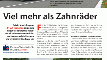 Viel mehr als Zahnräder