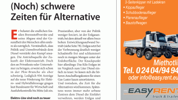 Alternative Antriebe: Editorial: (Noch) schwere Zeiten für Alternative