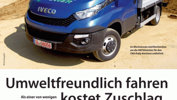 Umweltfreundlich fahren kostet Zuschlag