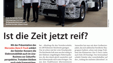 Ist die Zeit jetzt reif?
