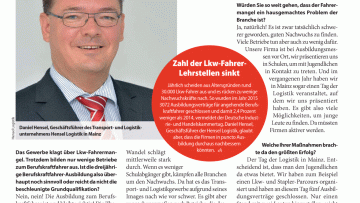 Ist der Fahrermangel ein hausgemachtes Problem?