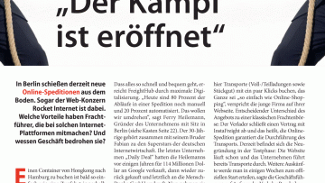 "Der Kampf ist eröffnet"