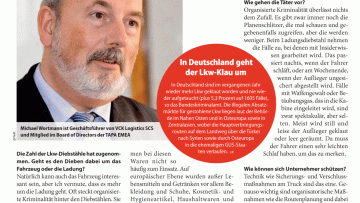 Wollen die Diebe den Truck oder die Ladung?