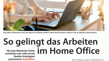 So gelingt das Arbeiten im Home Office