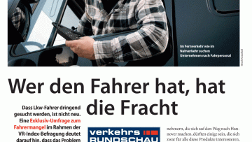 Wer den Fahrer hat, hat die Fracht