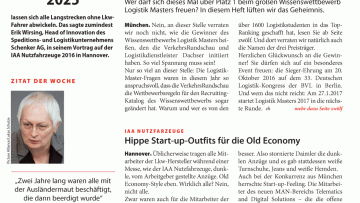 IAA Nutzfahrzeuge: Hippe Start-up-Outfits für die Old Economy