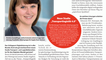 Verschläft die Branche Transport 4.0?