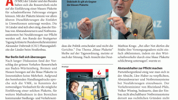 Die blaue Plakette kommt nicht