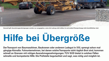 Hilfe bei Übergröße