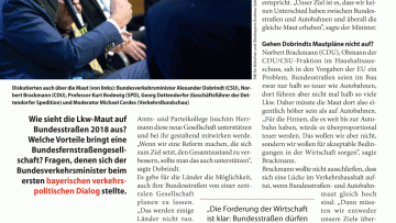 Dobrindt und die Maut