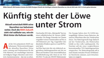 Künftig steht der Löwe unter Strom
