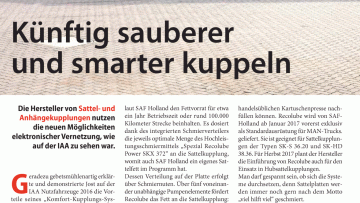 Künftig sauberer und smarter kuppeln
