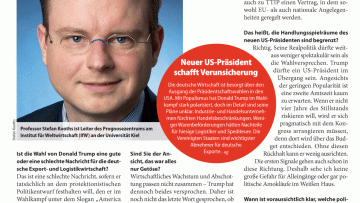Wie wirkt sich Trumps Sieg auf die Logistik aus?