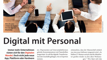 Digital mit Personal