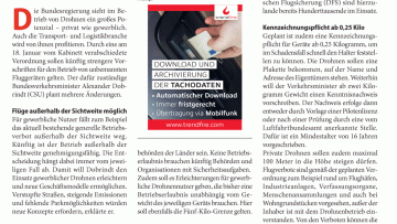 Bund regelt Drohnen-