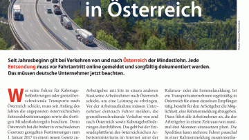 Neue Regeln in Österreich