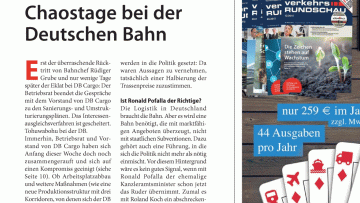 Ausrichtung der DB: Chaostage bei der Deutschen Bahn
