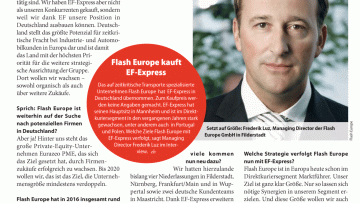 Was plant Flash Europe in Deutschland?