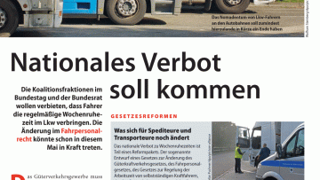 Nationales Verbot soll kommen