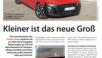 Kleiner ist das neue Groß