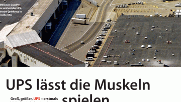 UPS lässt die Muskeln spielen