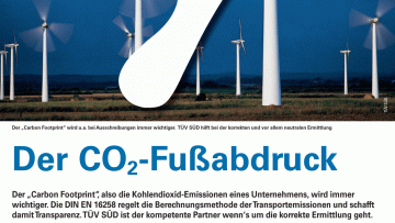 Der CO2-Fußabdruck