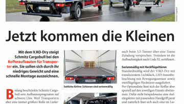 Jetzt kommen die Kleinen