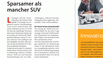 Green Truck 2017: Editorial: Sparsamer als mancher SUV