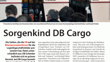 Sorgenkind DB Cargo