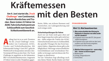 Kräftemessen mit den Besten