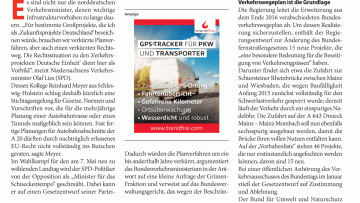 Dobrindt macht Druck bei Verkehrsprojekten