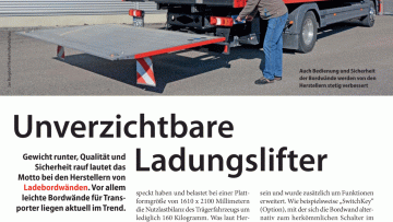 Unverzichtbare Ladungslifter