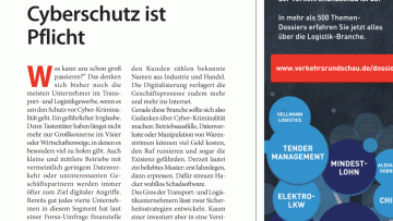 IT-Sicherheit: Editorial: Cyberschutz ist Pflicht