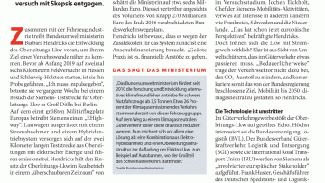 Verkehrswende im Straßengüterverkehr?