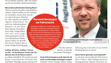 Suchen Sie den Klischee-Trucker?
