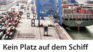Kein Platz auf dem Schiff