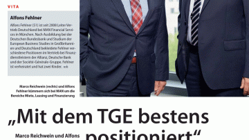 "Mit dem TGE bestens positioniert"